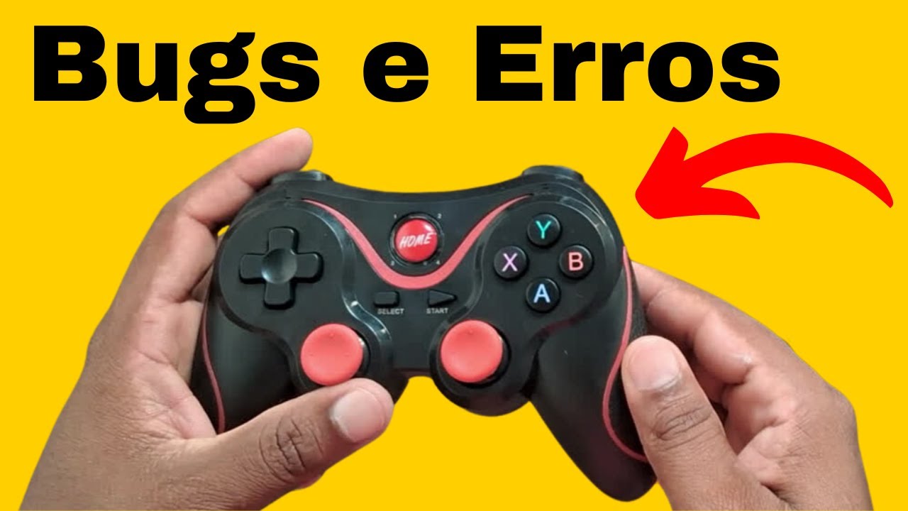 Como Corrigir Bugs e Erros do Controle Gamepad X3 Sem fio Bluetooth