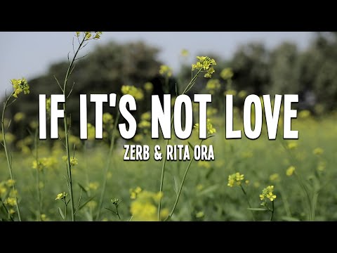 ZERB & Rita Ora - If It's Not Love (Lyrics)