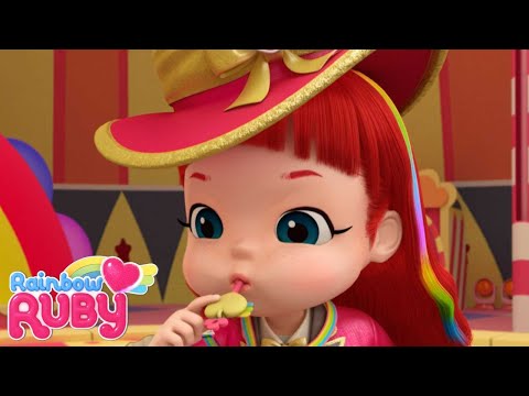 Rainbow Ruby - Erişte Oodles // Ringmaster Ruby - Tam Bölüm 🌈 Oyuncaklar ve Şarkılar 🎵