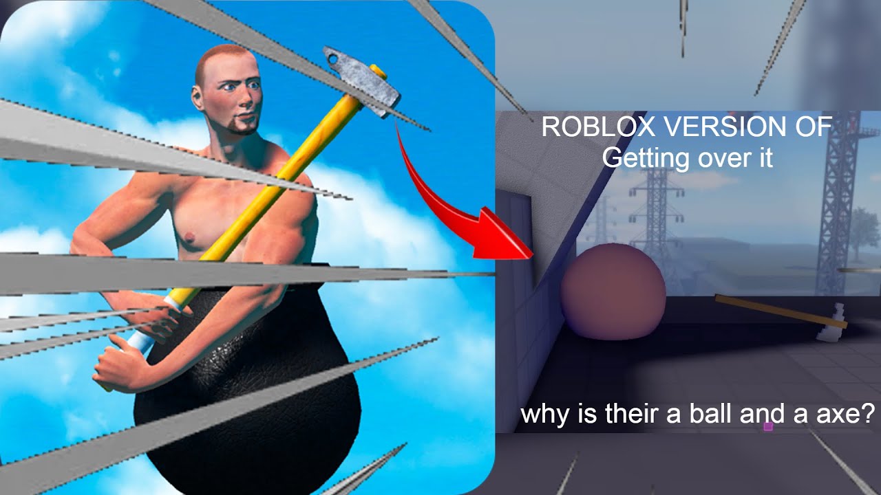 I FOUND A ROBLOX VERSION OF Getting over it (Roblox)