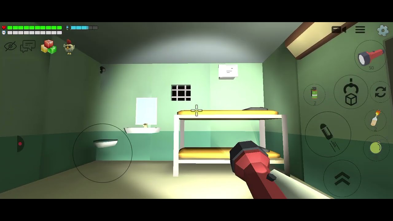 o foguete ruim no chicken gun 