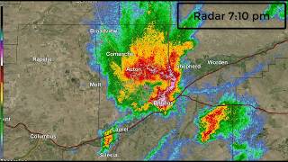 Radar from Severe Thunderstorm August 11th, 2019