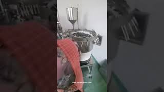 Semi automatic lip gloss mascara bottle filling brush cap capping machine