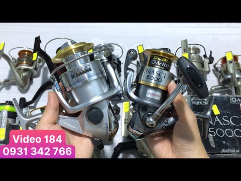 Video Máy Câu Nhật Bãi Mới Nhất : Lô Máy Daiwa Freams , Abu... - youtube