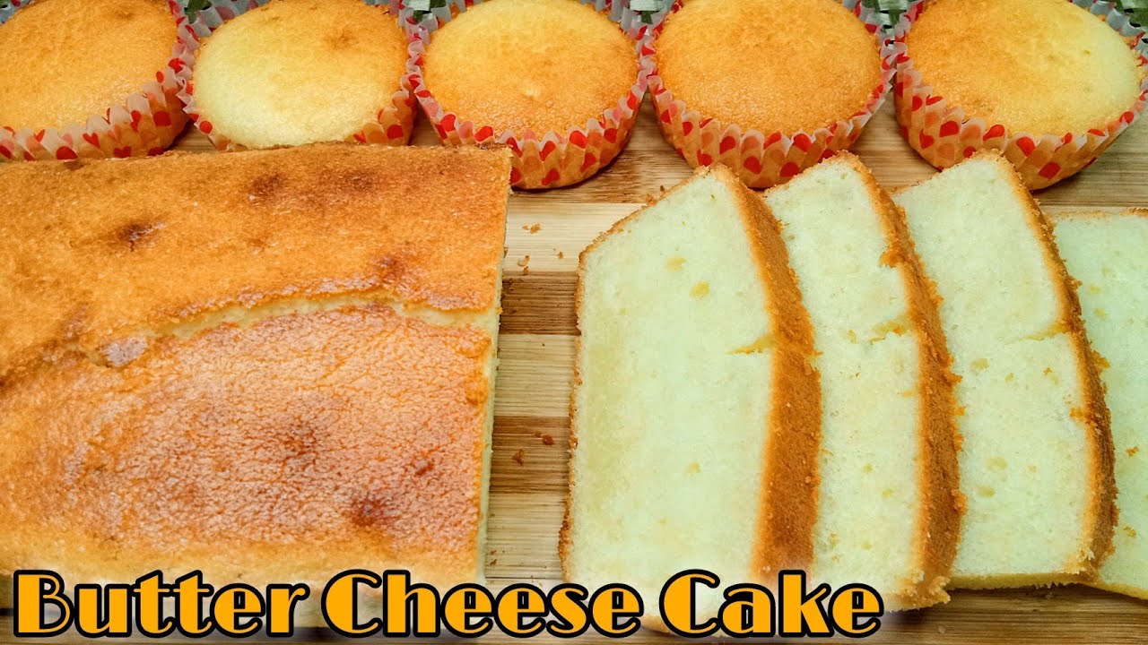 Butter Cheese Cake Recipe | How to make Butter Cheese Cake - YouTube
