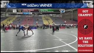 1854 Junior 126 Mat 6 Sidney Flores Titan Mercury Wrestling Club vs Zachary Thompson Perry Blue Jay