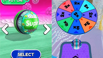 Going Ball  vs Reverse Speed Run   Walkthrough ,iOS Android Colour Ball Run New Update (part : 377)