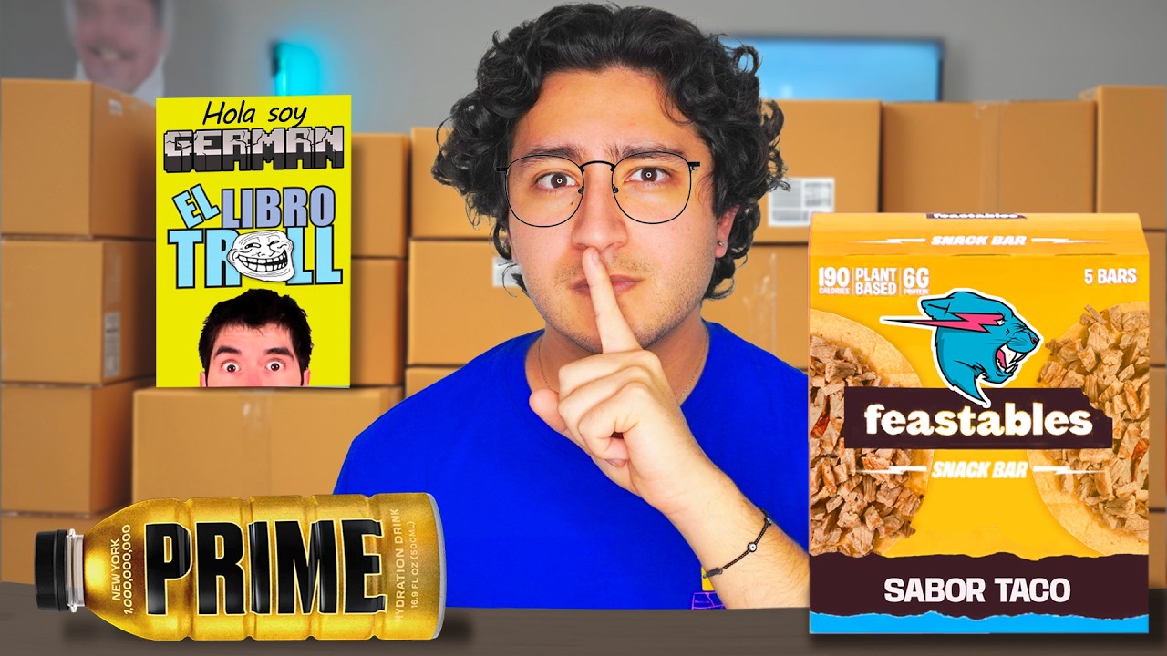 Compré PRODUCTOS SECRETOS de YOUTUBERS 🤫🚫