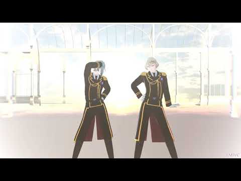【MMD刀剣乱舞】LMIYC【髭切＆膝丸(※軍服)】
