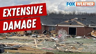 Possible Tornado Leaves Trail Of Damage In Jefferson County, Indiana