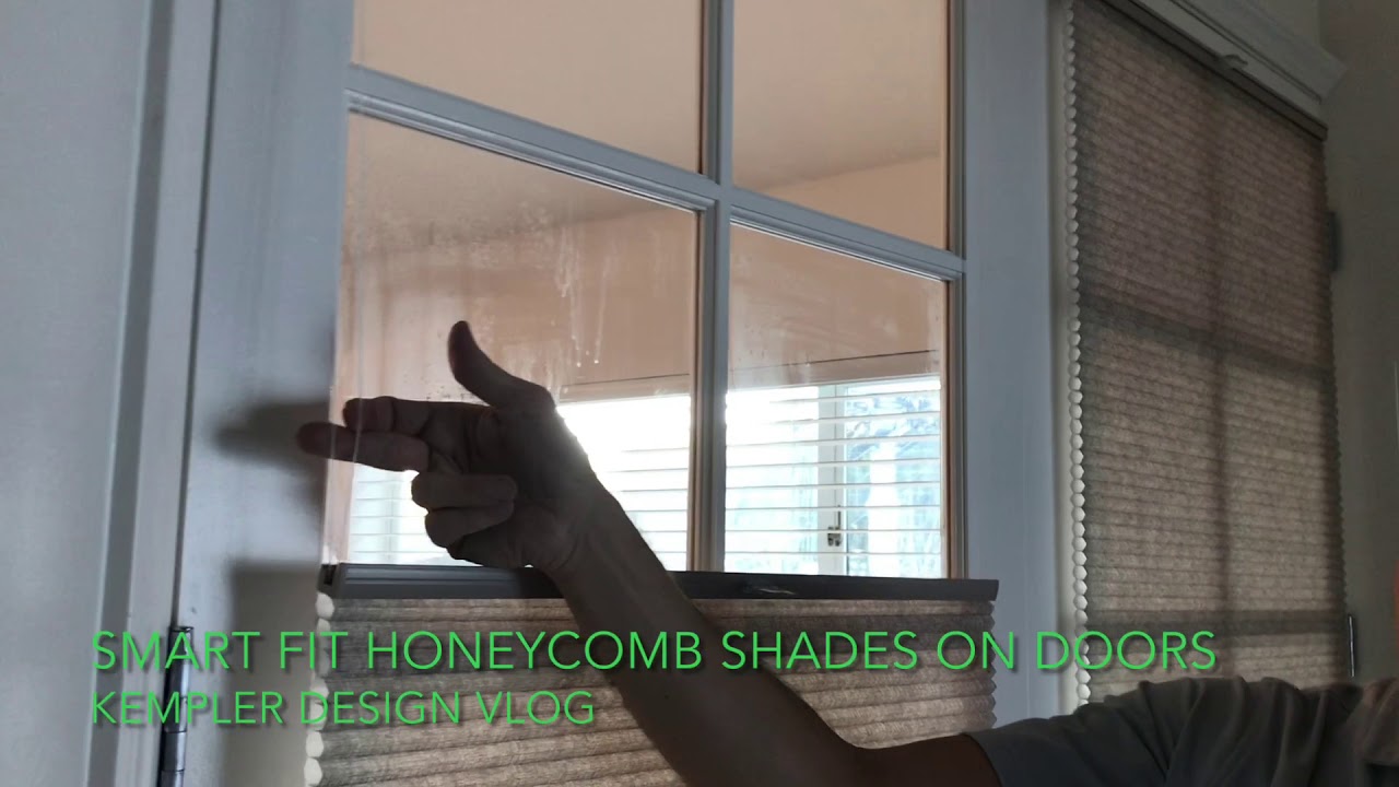 Smart-Fit For Doors- Norman Portrait Honeycomb Shades