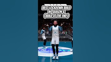 BEST LOCKDOWN BUILD ON NBA2K25