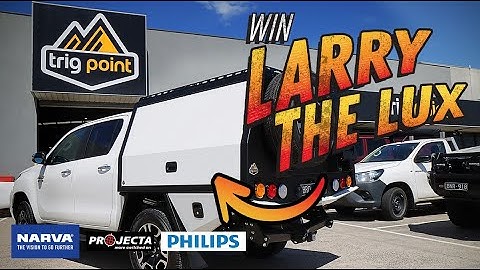 Larry the Lux gets the ultimate canopy transformation at Trig Point! #WinLarrytheLux