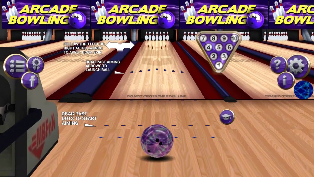 google free bowling games
