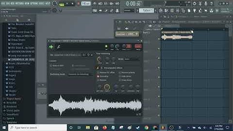 How To Change the Pitch of a Sample without Changing the Tempo or Length in FL Studio 20