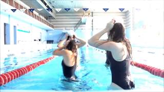 Harlem shake in the swimming pool