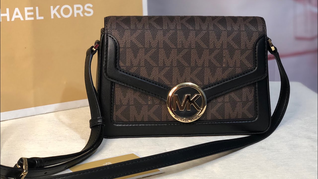 Michael Kors Medium Saffiano Leather Convertible Crossbody Bag in Black by  @springflingmnlph 