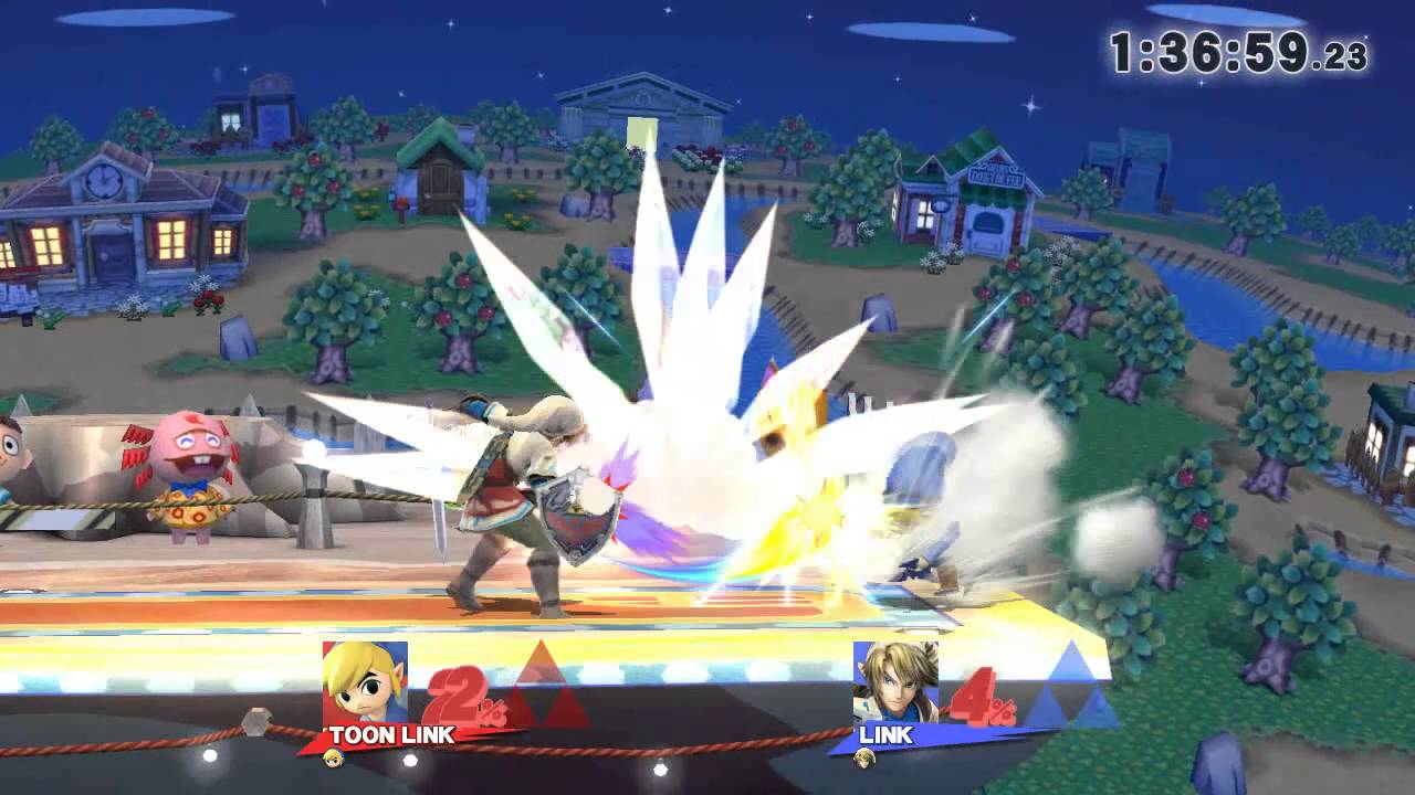 SSB4 Online Matches | Link V Link