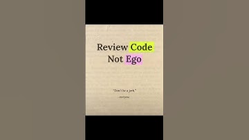 Code review #programming #itcareer