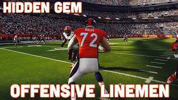 Madden 21 Hidden Gem Offensive Linemen Who Will Improve Your Team!