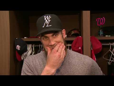 Bryce Harper on ump confrontation during Braves game Friday