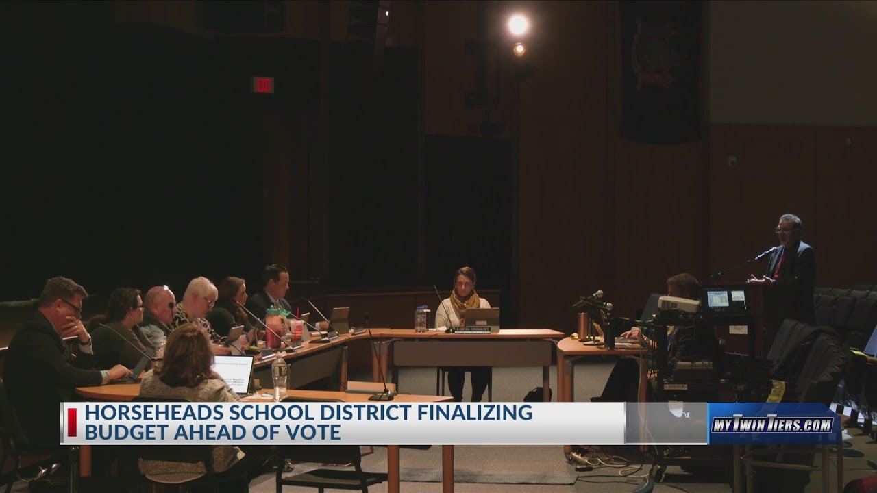Horseheads School District holds budget meeting ahead of vote YouTube