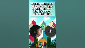 Can One Man Build a House in 7 Days? Mind-Blowing Riddle Explained! #iqquest #quiz #logicpuzzles