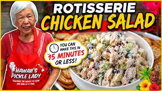 Now You Dont Have To Buy This Anymore! #chickensalad #rotisseriechicken #quickmeals #protein #easy