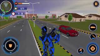 US Police Transform Robot Cop Wolf Attack 2018 screenshot 4