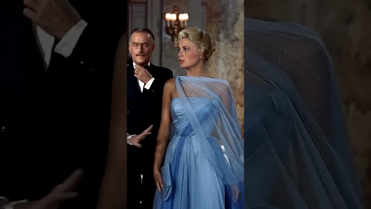 grace kelly iconic blue dress Grace Kelly Blue Dress