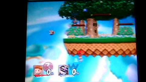 Project M Lucas under stage ledge grab - Dreamland