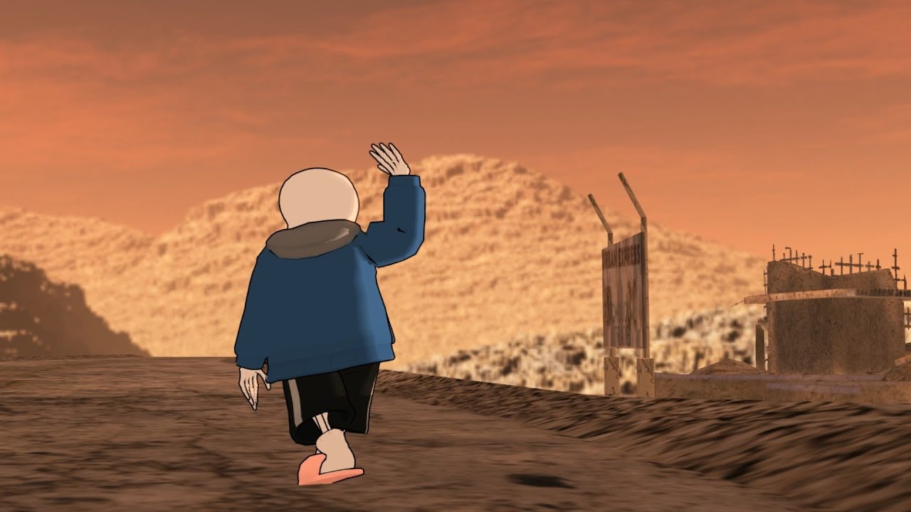 MMD Dance 砂の惑星 (Sans)