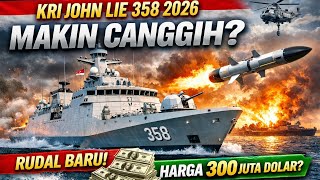Download Lagu KRI John Lie (358) 2026 🇮🇩 Indonesian Navy Corvette Getting More Advanced? Latest Modern Missile ... MP3