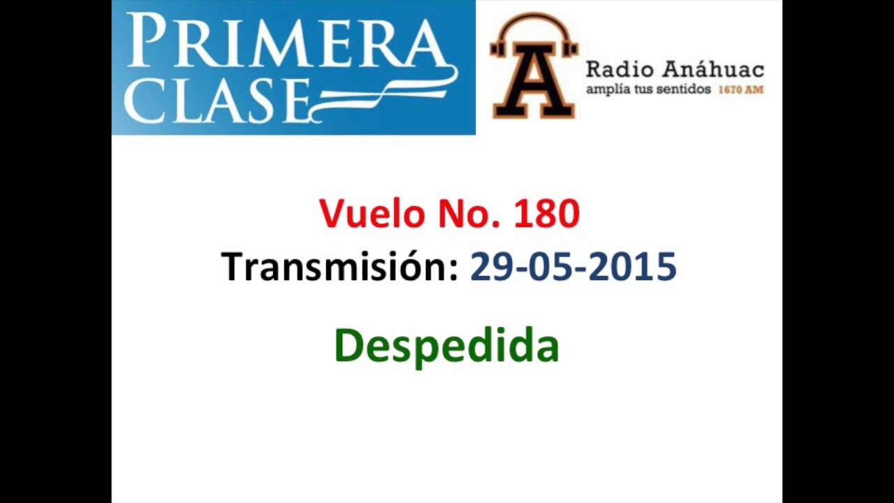 Vuelo 180 - Despedida