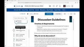 ENGL101 Week One AI Tutorial