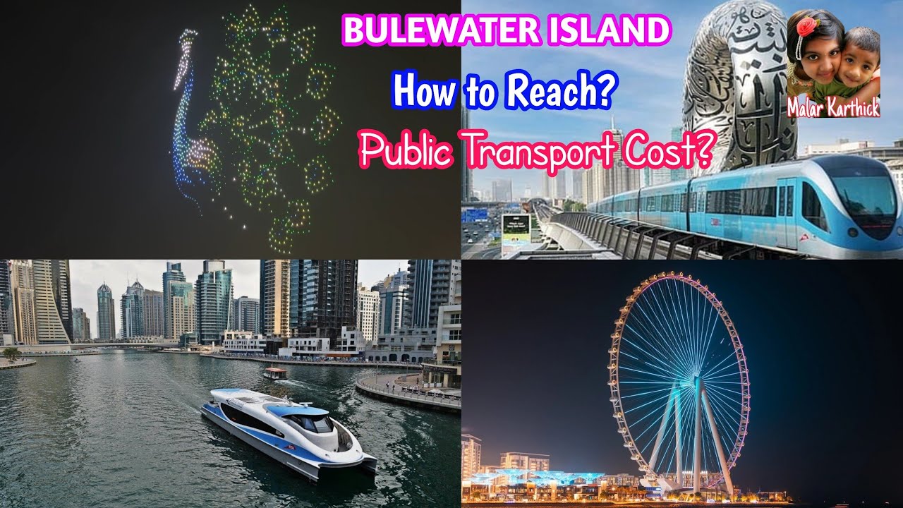 🌟How to Reach Bluewater Island by Public Transport?🚇Dubai Marina 