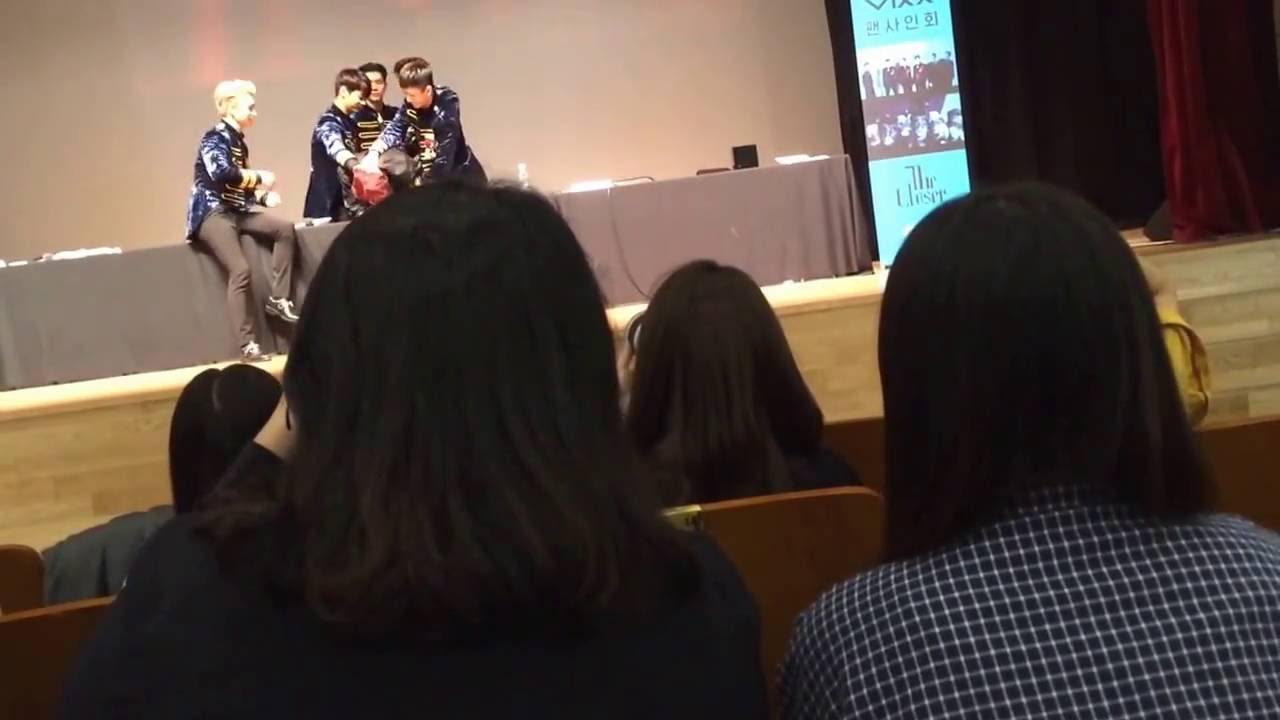 161104 VIXX FANSIGN 서울동자아트홀