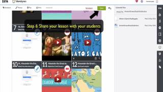 Use Blendspace to created a blended classroom