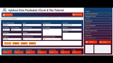 APLIKASI ADMINISTRASI DESA | PART 2 | EXCEL & VBA TUTORIAL