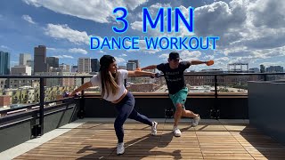 3 MIN DANCE WORKOUT | Dancing with Dumbbells