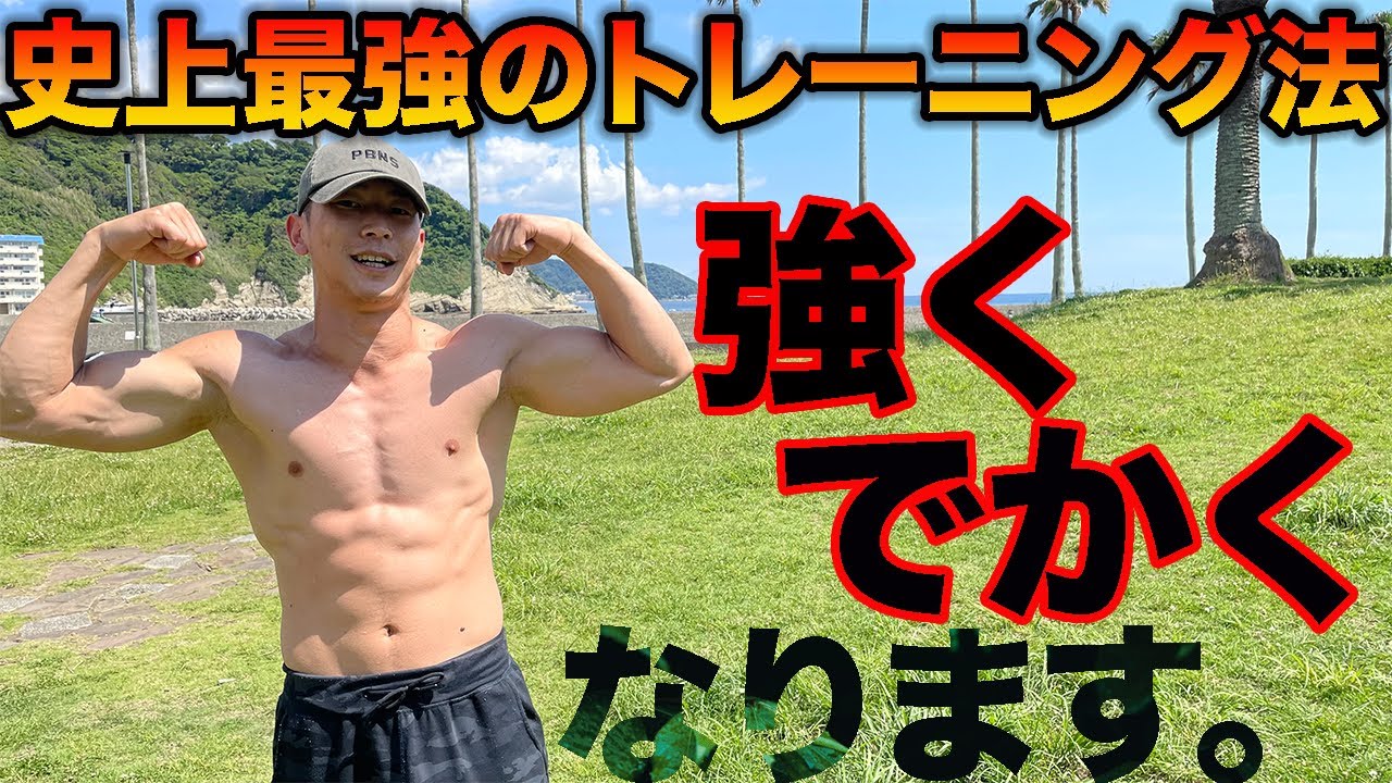 【まーじで効きますこれ。】ダイナミックアイソメトリックトレーニングで強くデカイ筋肉を作る！