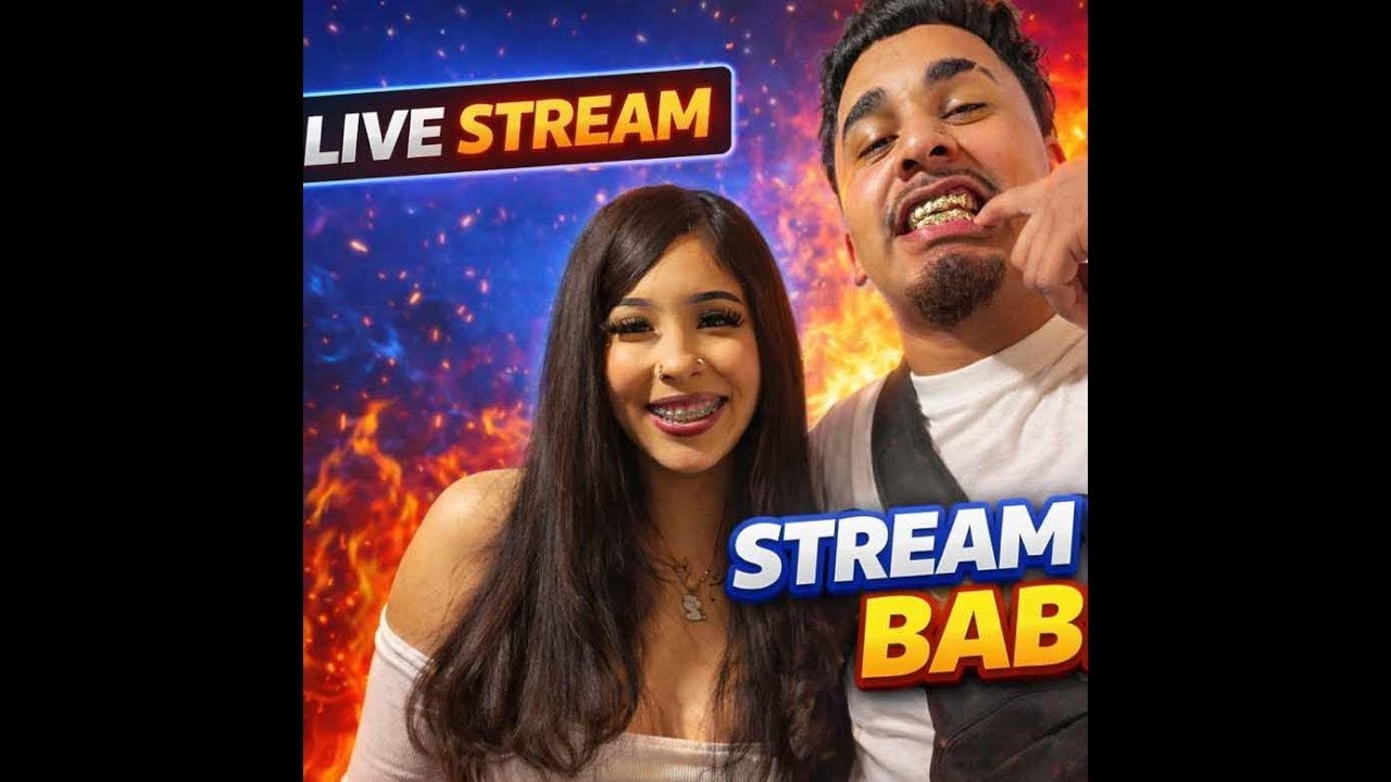 Stream with babe