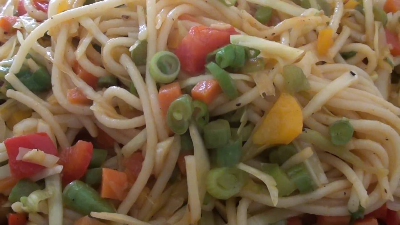 Veg Chow Mein recipe in Hindi veg Noodles YouTube