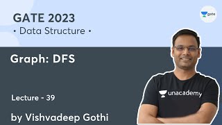 Data Structure | L-39 | Graph: DFS | Vishvadeep Gothi