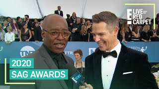 SAG President Courtney B Vance Feels Good at SAG Awards E Red Carpet Award Shows