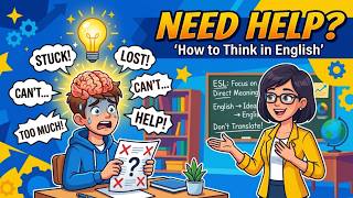 Learn English with  podcasts Let's Talk About How to Think in English(B1-B2)