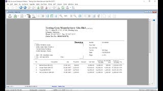 SST Co : Customise SST Invoice