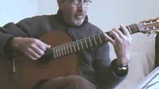 Video thumbnail of "Don't cry for me Argentina - acoustic guitar"