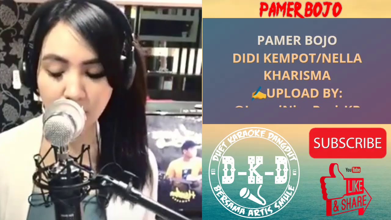 PAMER BOJO KARAOKE DANGDUT (Duet Bersama Artis Smule)