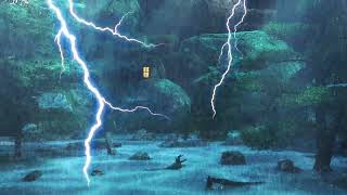 Heavy Rain and Thunder Sounds for Sleep, Study and Relaxation by White Noise 3,472 views 1 year ago 1 hour, 1 minute